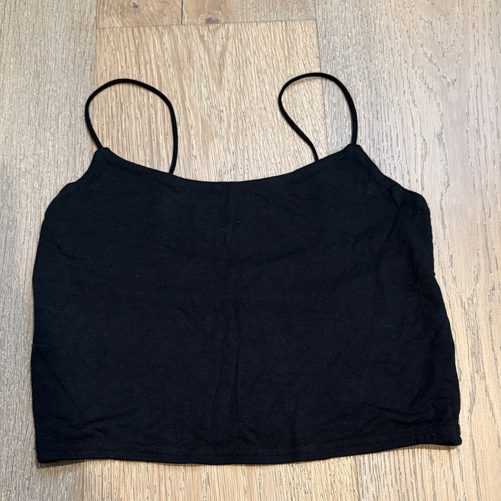 PacSun Black Women's crop tank